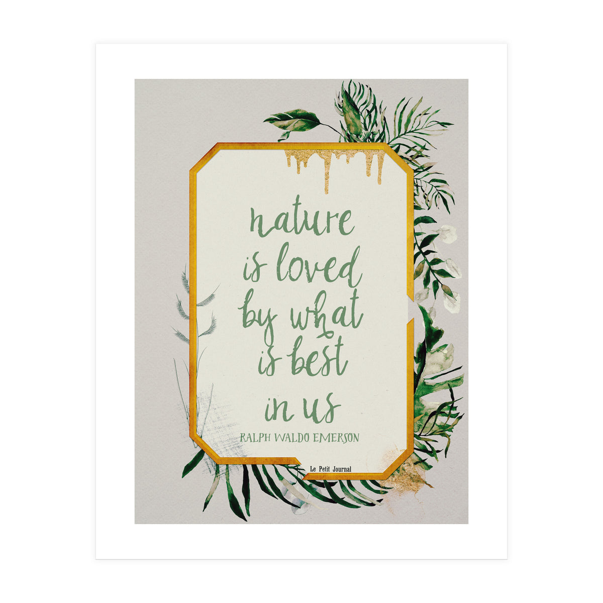 Nature (quote 1) (Print Only)