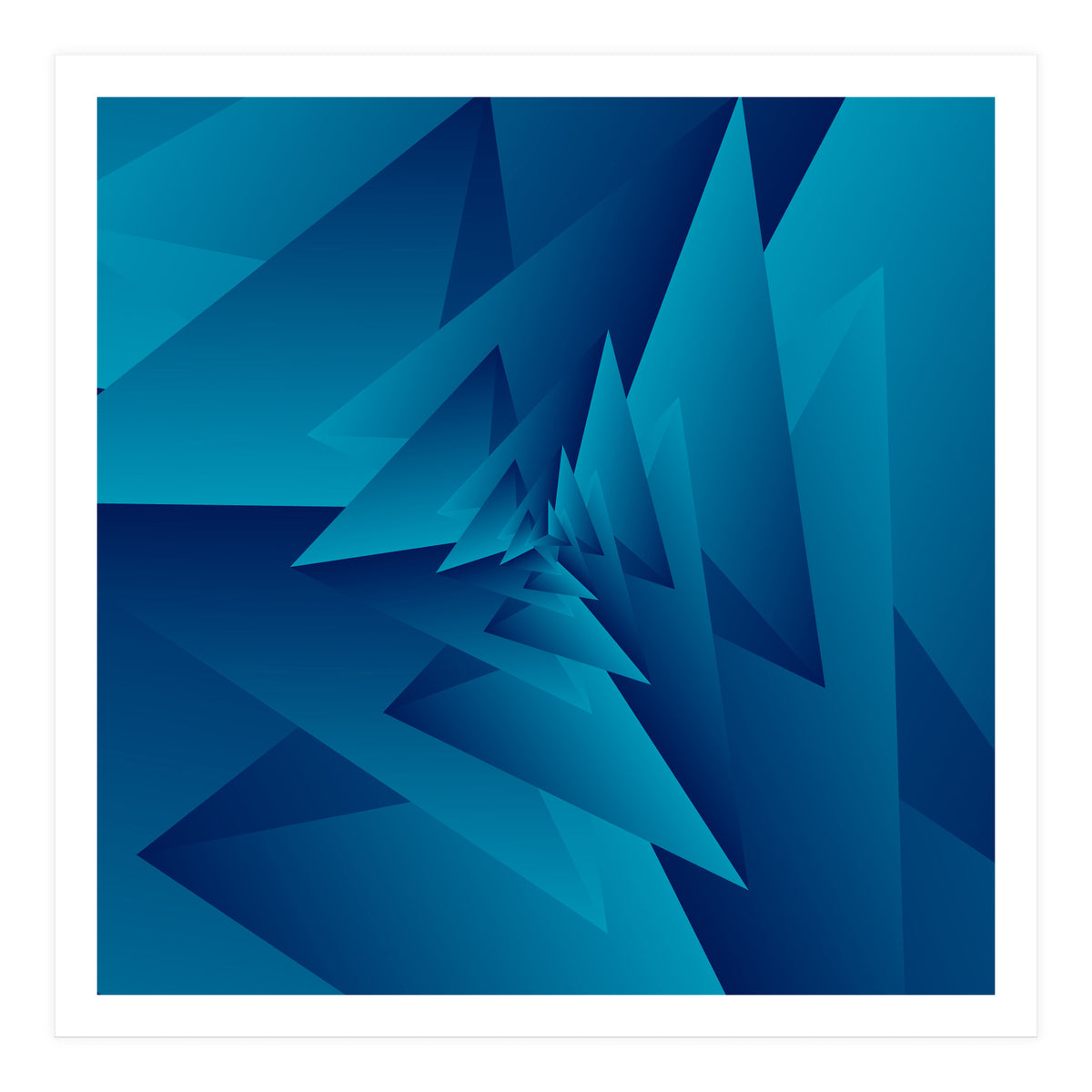 Crazy Traingle Pattern (Print Only)