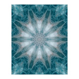 Mandala - Green, White, Rose (Print Only) thumbnail