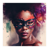 Watercolor Carnival Woman #3 (Print Only) thumbnail