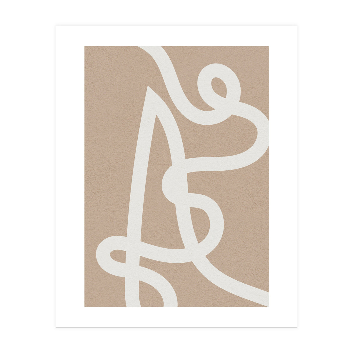 Abstract Minimal Line Art (Print Only)