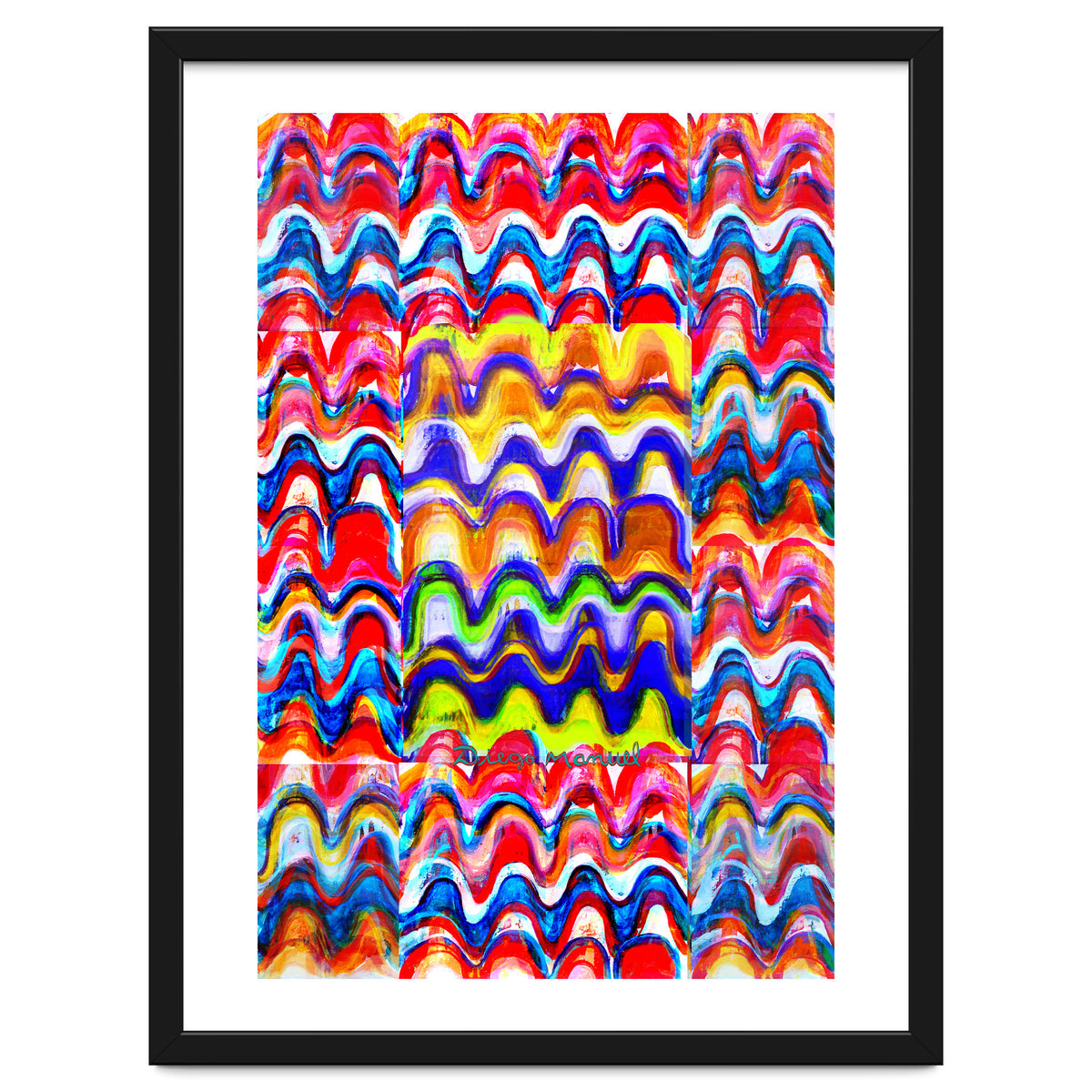 Pop abstract color full