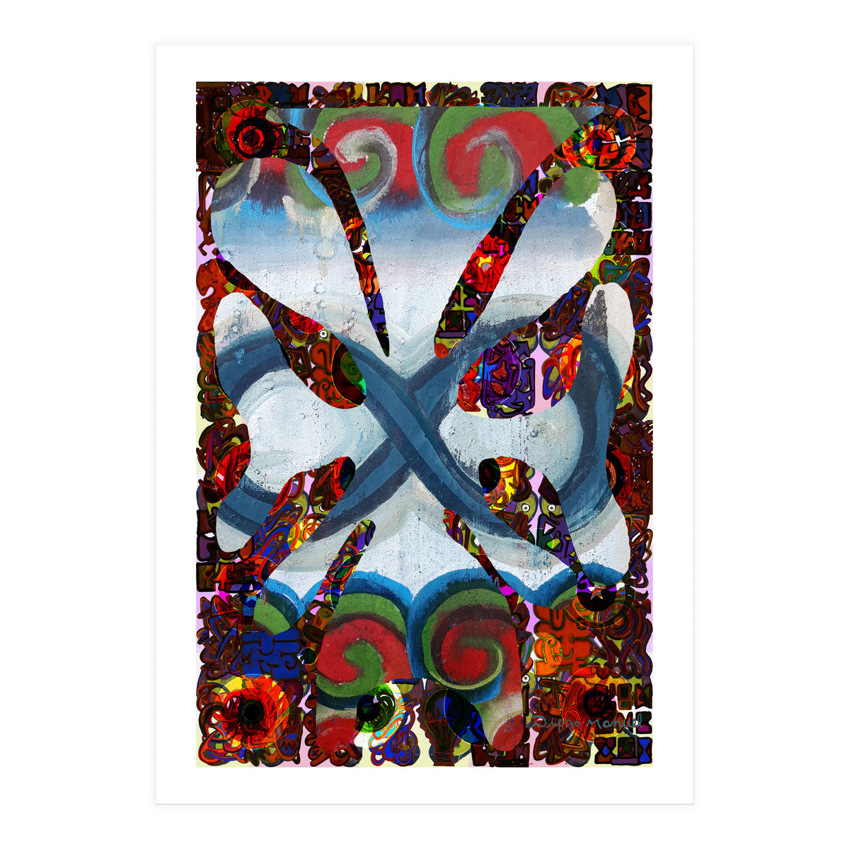 Pop Abstract 2023 Tapiz 30 (Print Only)