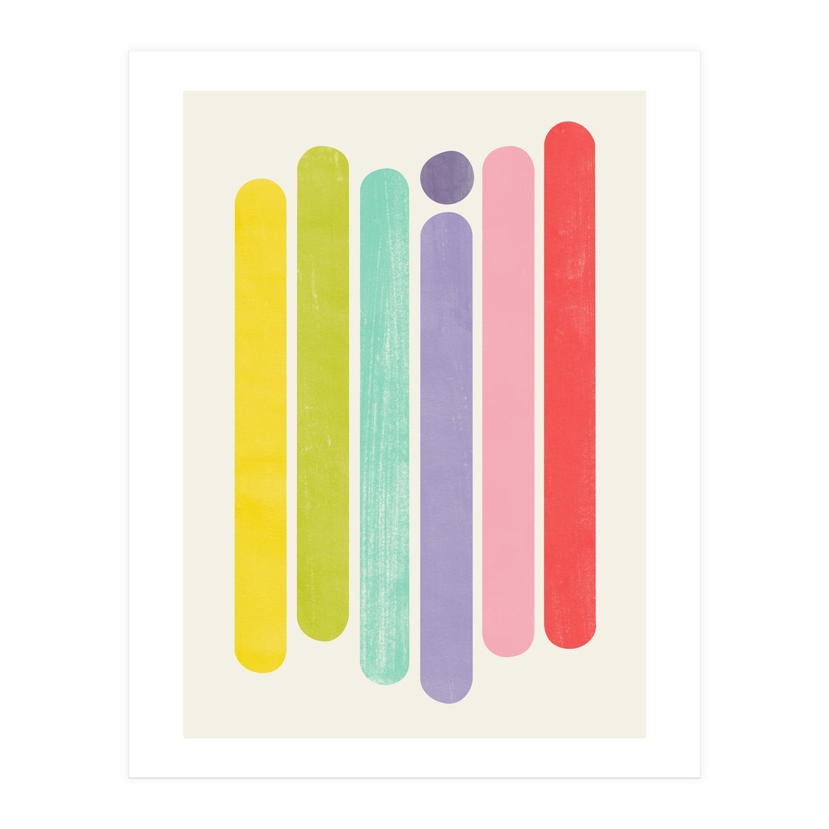 Rainbow Stripes (Print Only)