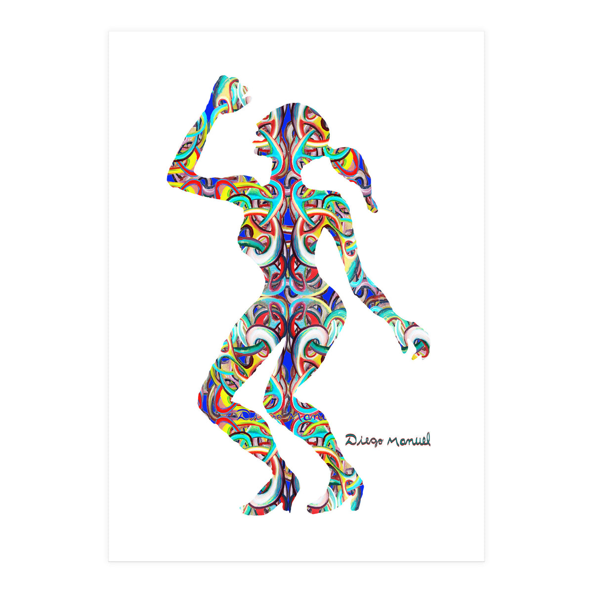 Dance Girl 7  (Print Only)