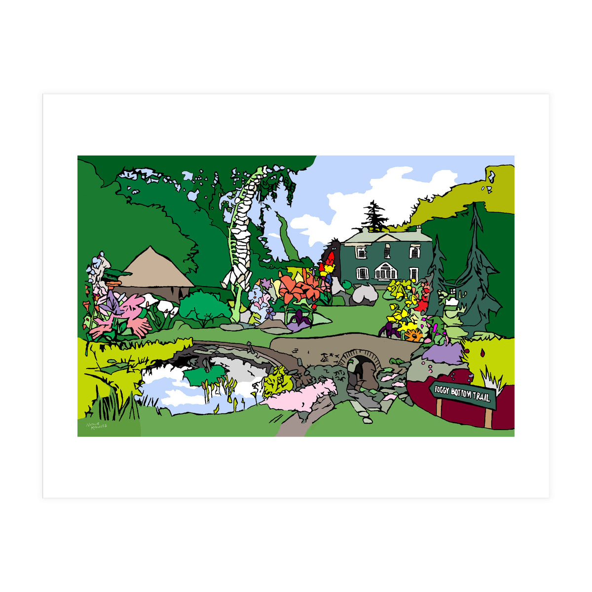 Bressingham Gardens (Print Only)