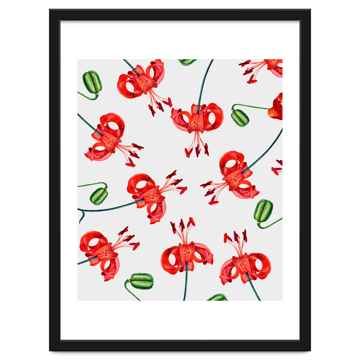 Exotic Floral Pattern