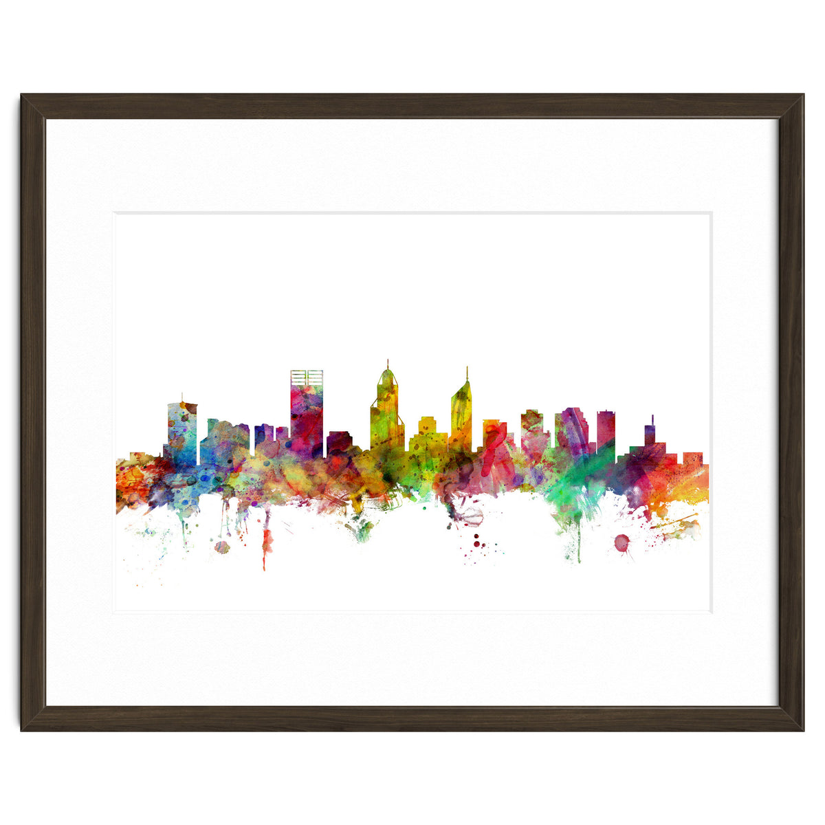 Perth Australia Skyline