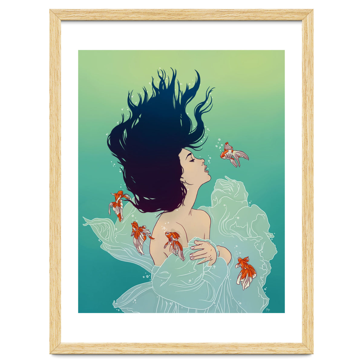 Underwater Lady