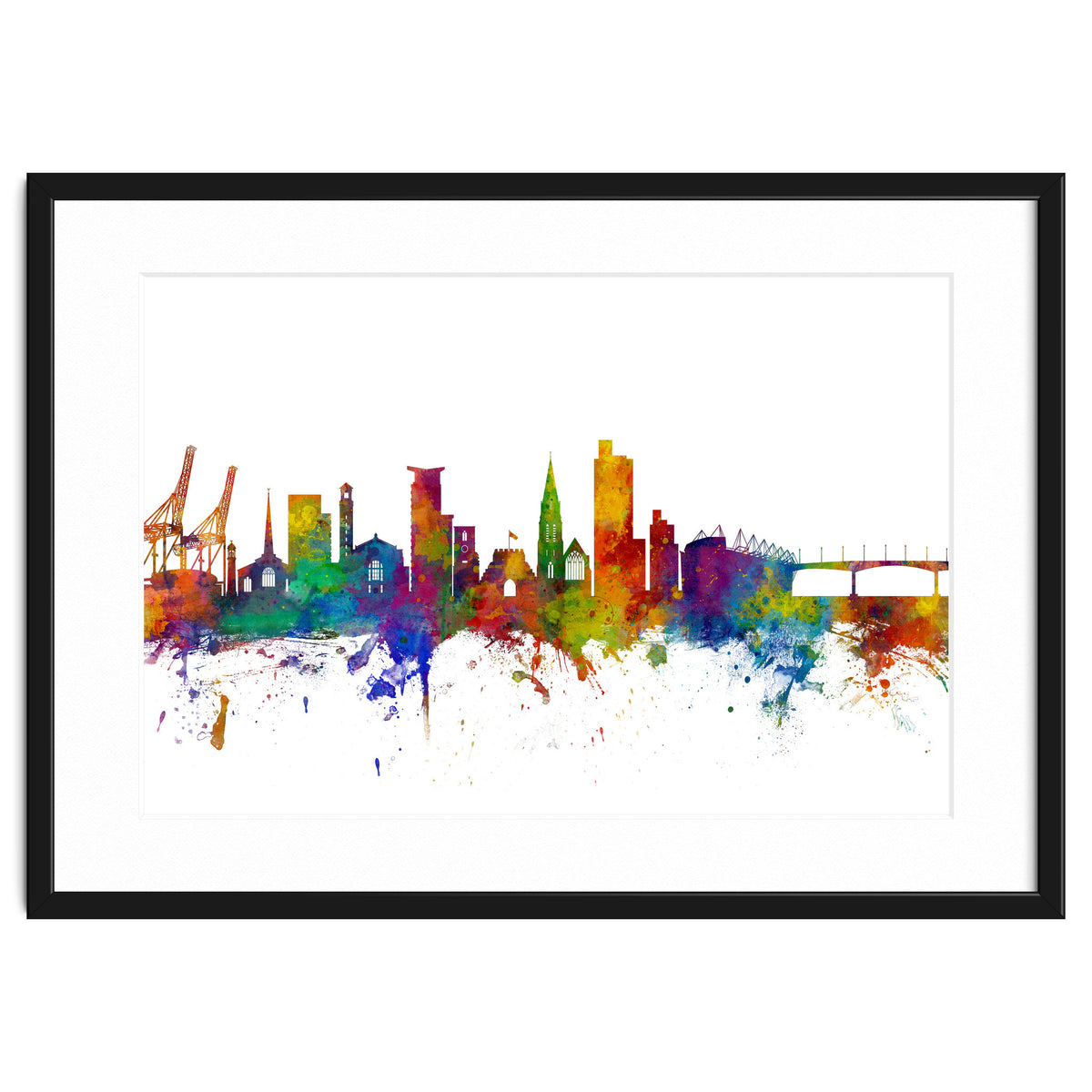 Southampton England Skyline