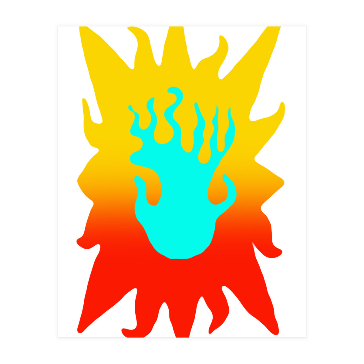 Fuego 117 Copia (Print Only)