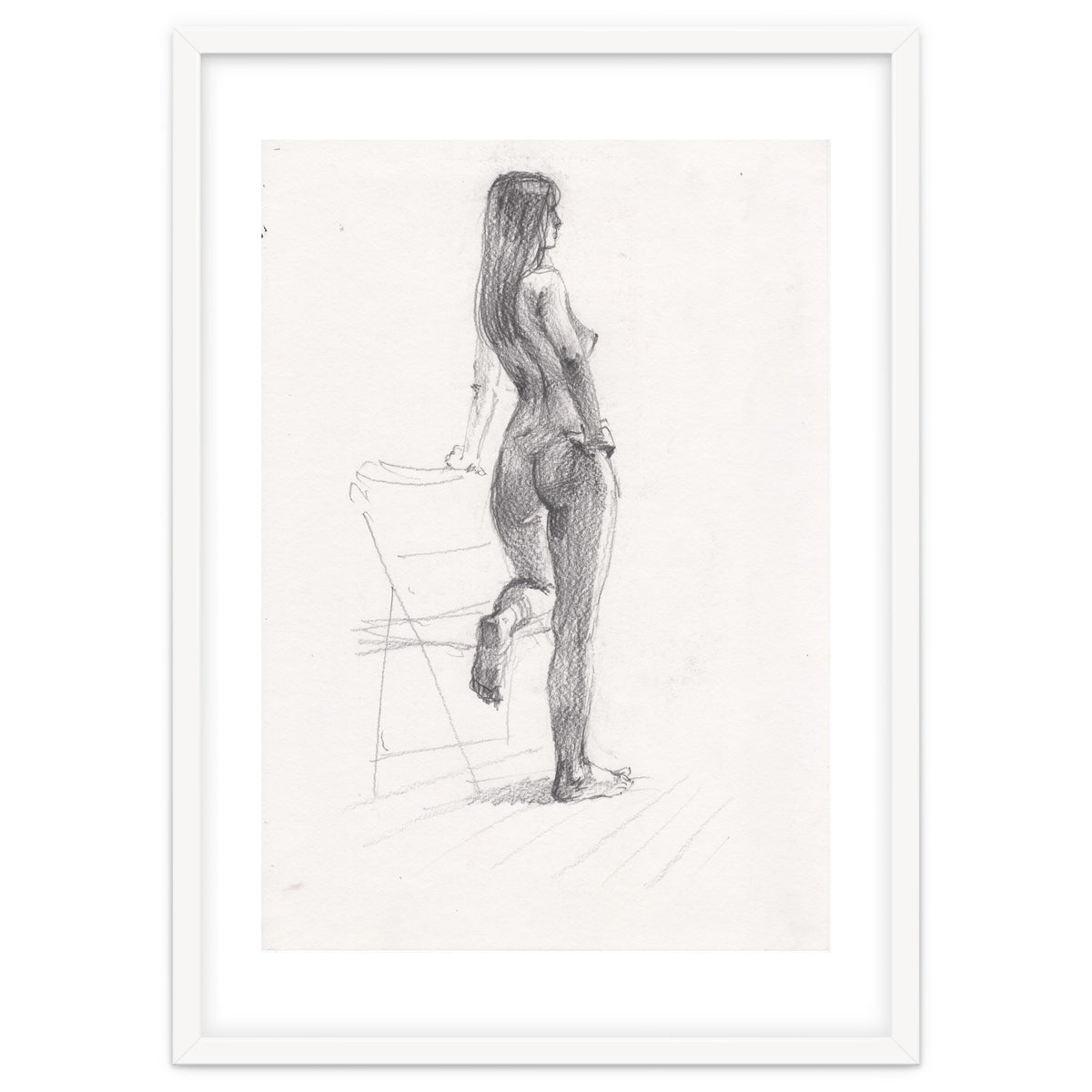 Erotic Sketch Drawing Art