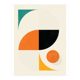 Mid Century Modern Abstract Pop  (Print Only) thumbnail