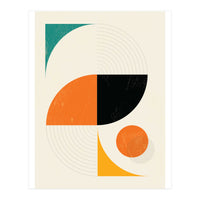 Mid Century Modern Abstract Pop  (Print Only)