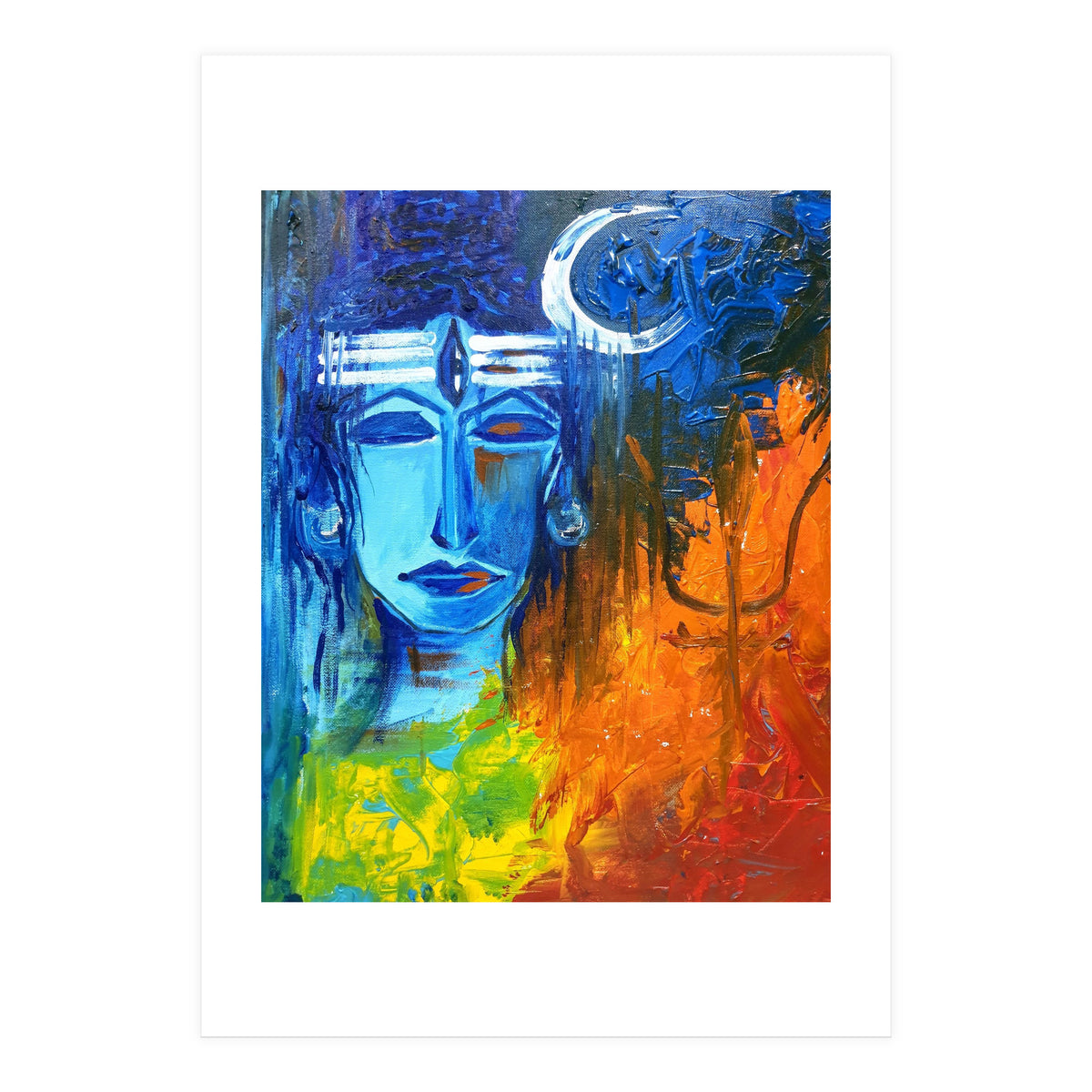 Abstract Shiva  (Print Only)