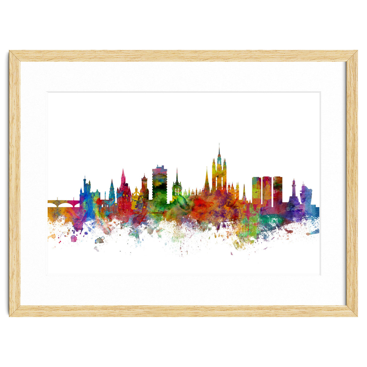 Aberdeen Scotland Skyline