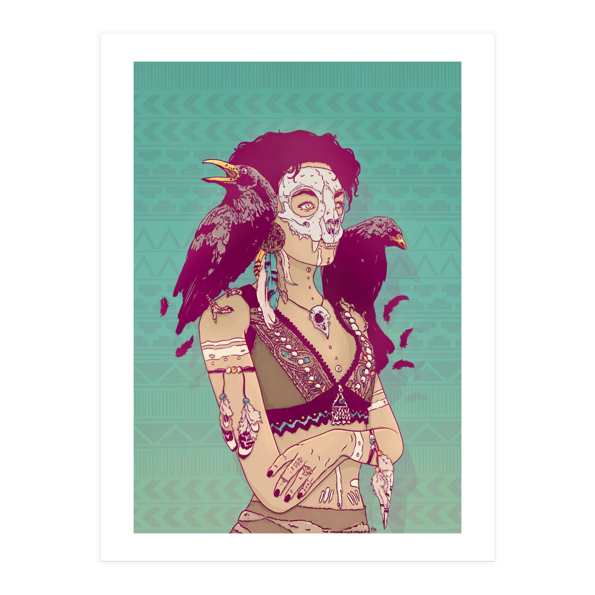 Raven Lady (Print Only)