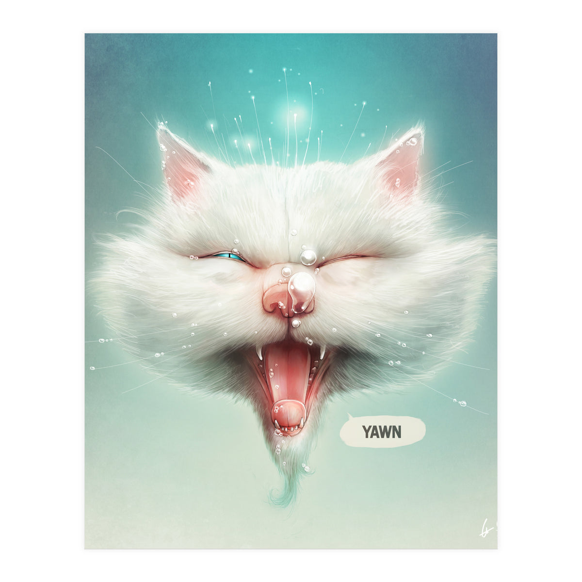The Water Kitty (Print Only)