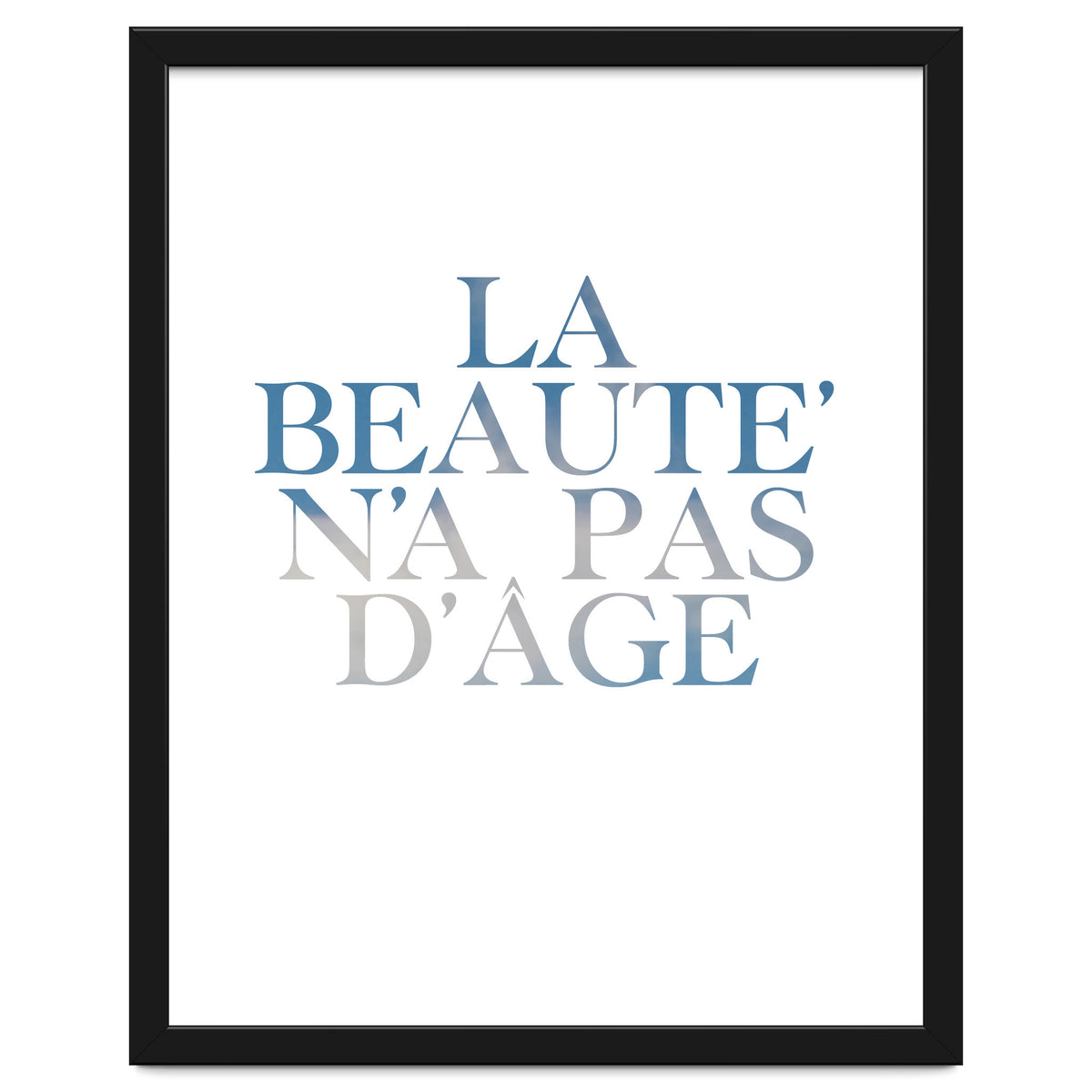 la beaute...