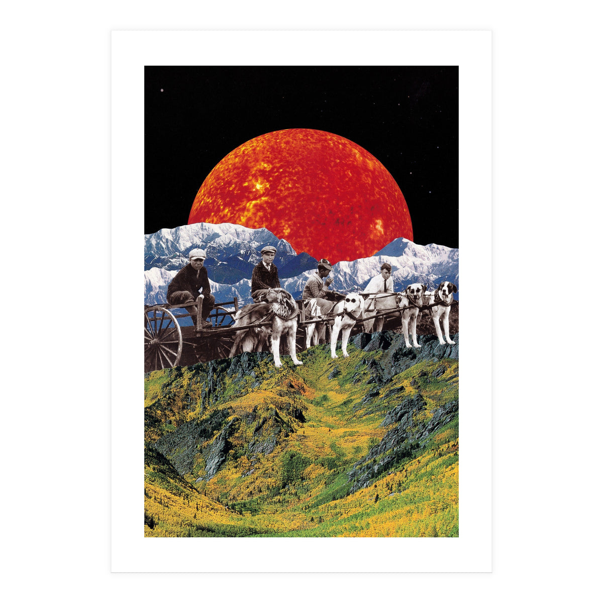 Downhill Racing Club (Print Only)