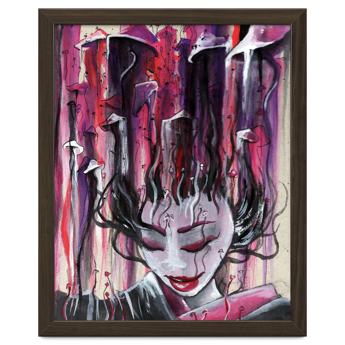 Geisha in Mushrooms: The Surrealistic Concubine