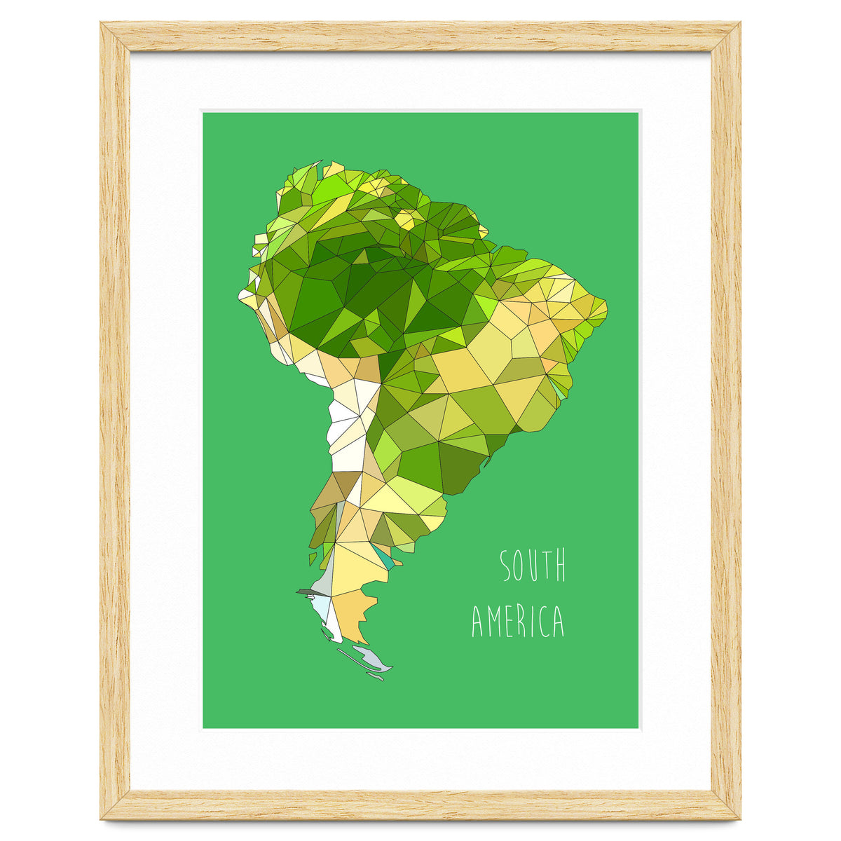 SOUTH AMERICA – Green