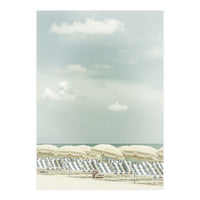 Vintage beach scene  (Print Only)