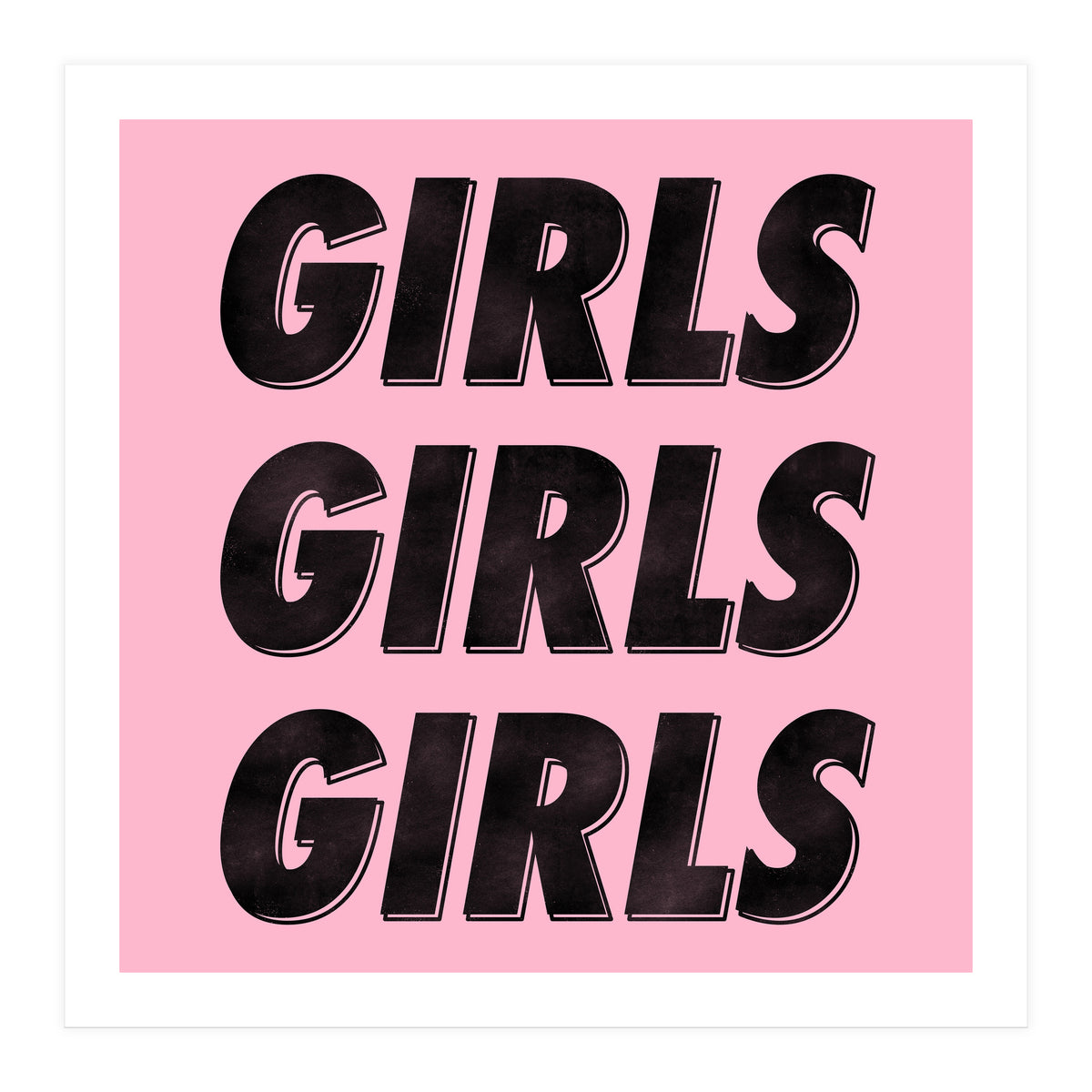 Girls Black and Red (Print Only)