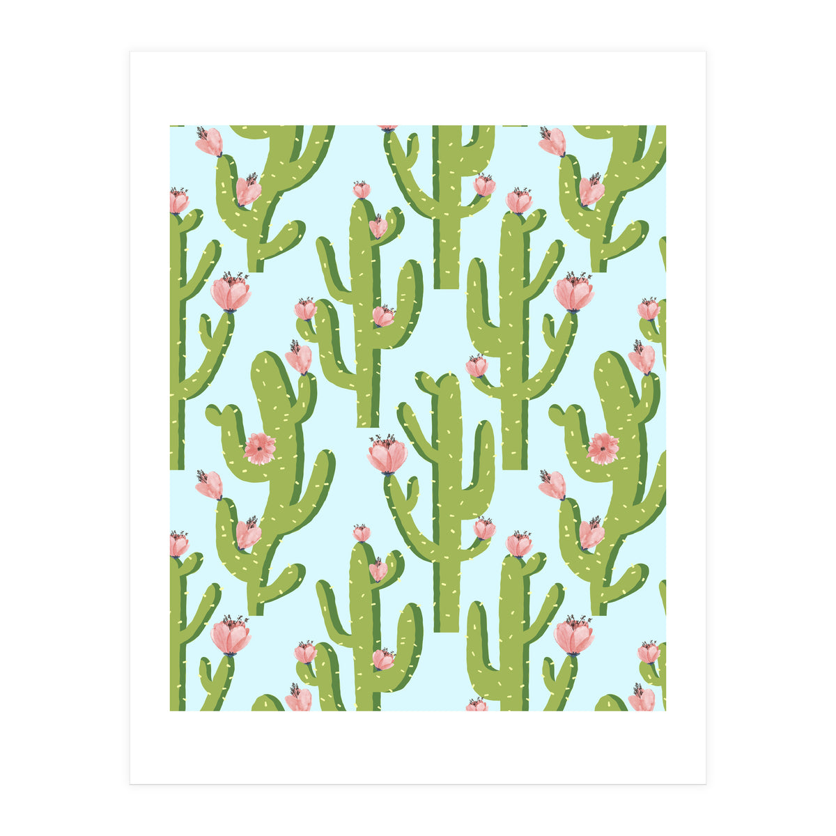 Summer Cactus (Print Only)