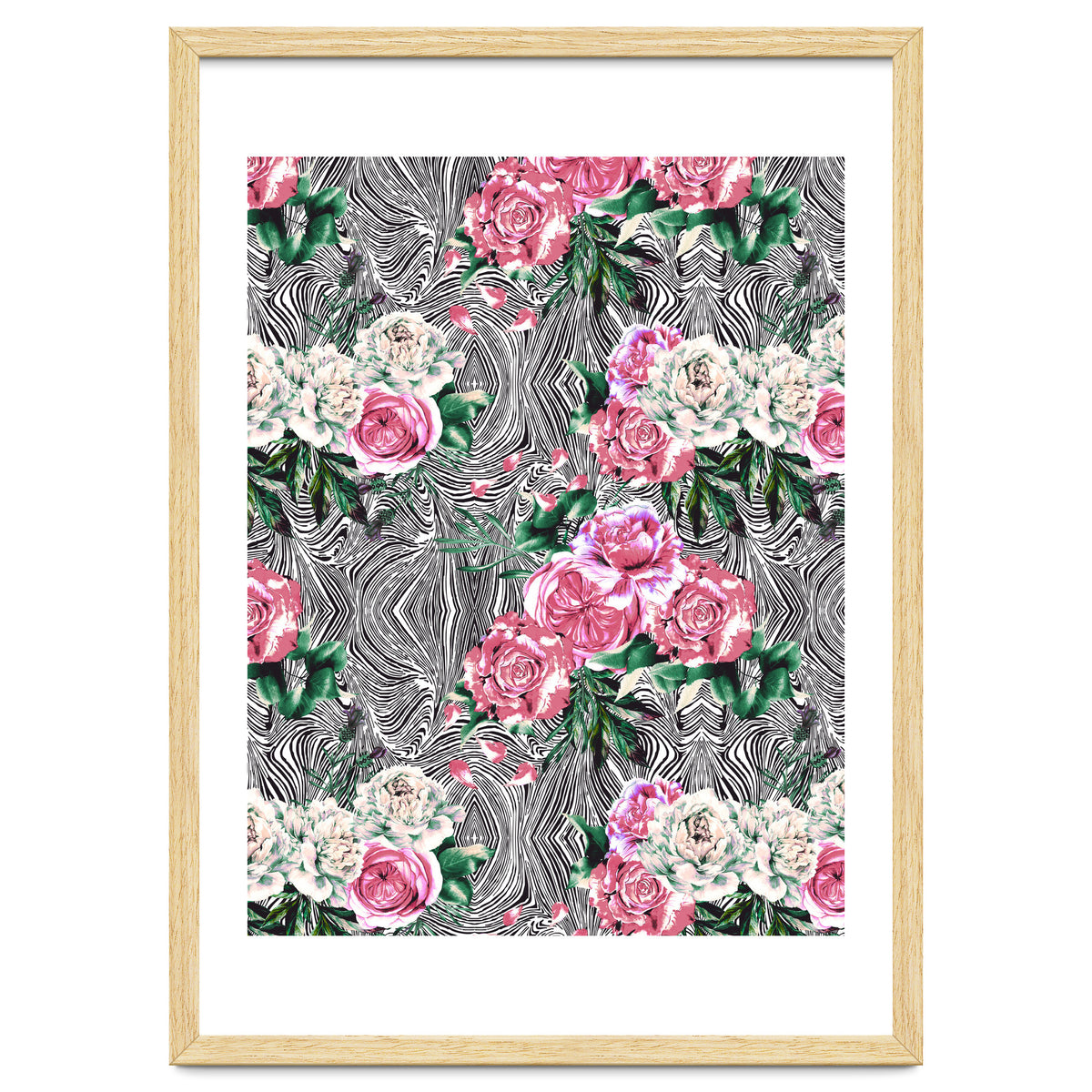 Flowery on linear mosaic