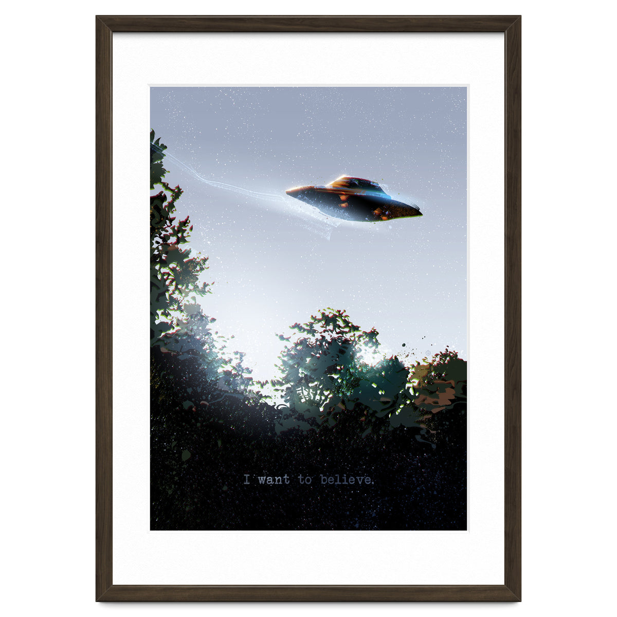 I Want To Believe Displate