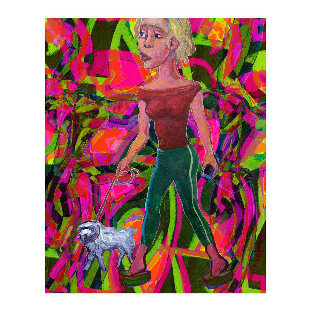 La Chica De Al Lado B (Print Only)