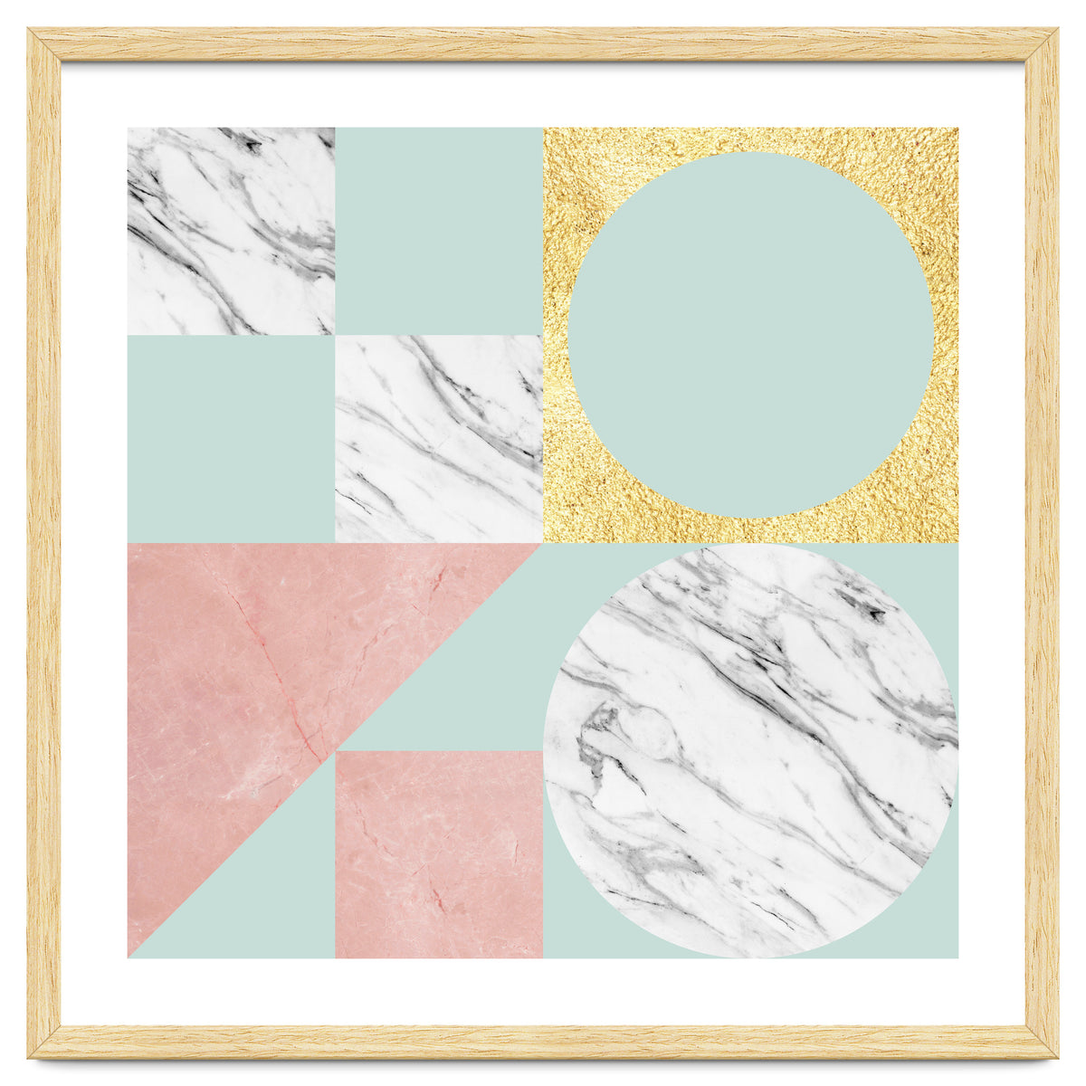 Marble and gold I