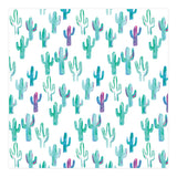 All Over Painted Cacti Mint And Pink (Print Only) thumbnail