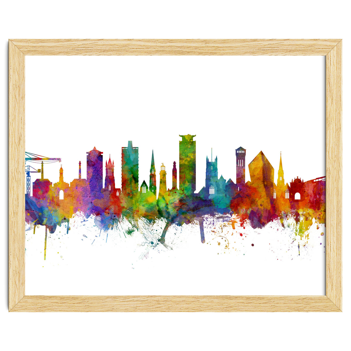 Plymouth England Skyline