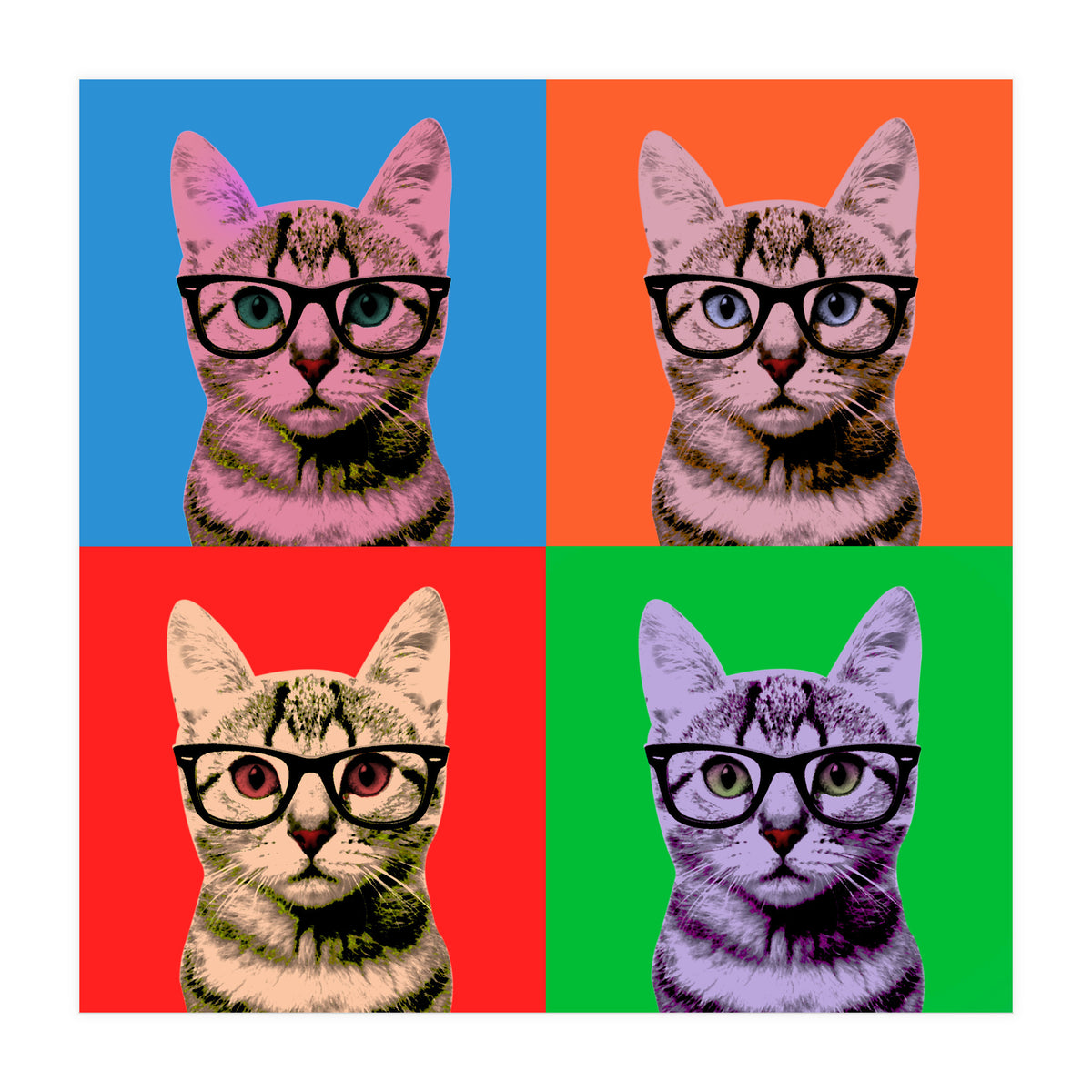 Warhol Cat (Print Only)