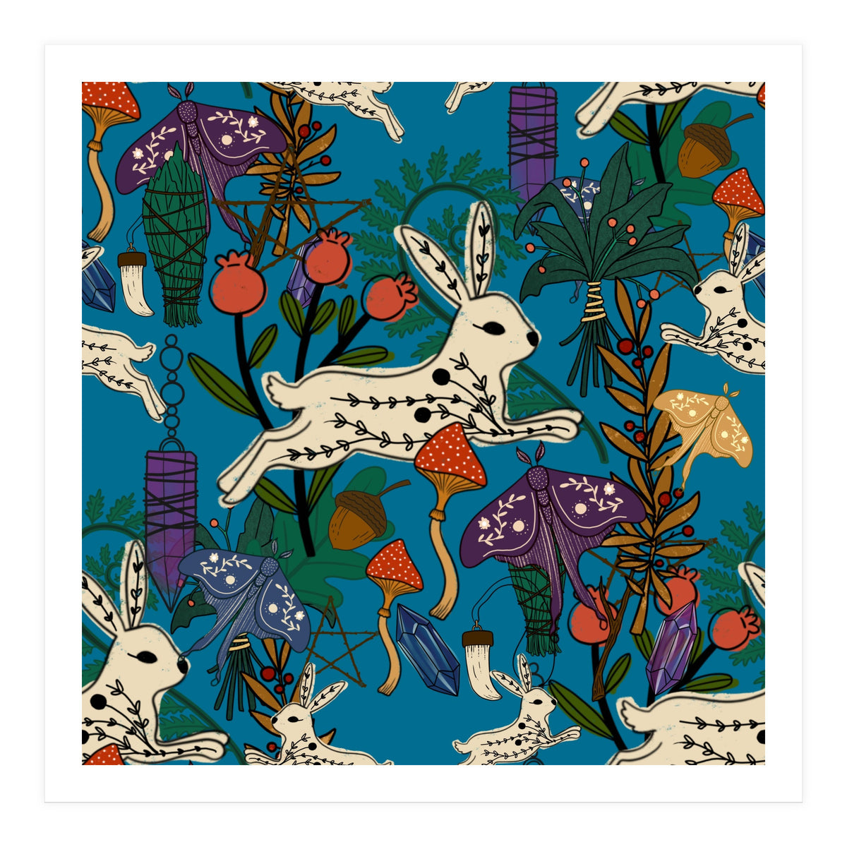 Eclectic Witch Blue (Print Only)