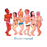 Fiesta En La Playa 4 3d 4 (Print Only) thumbnail