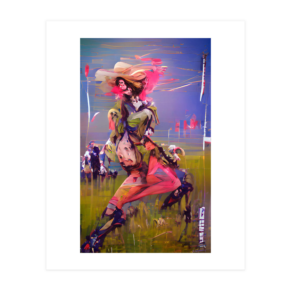 She's a maniac no1 (Print Only)