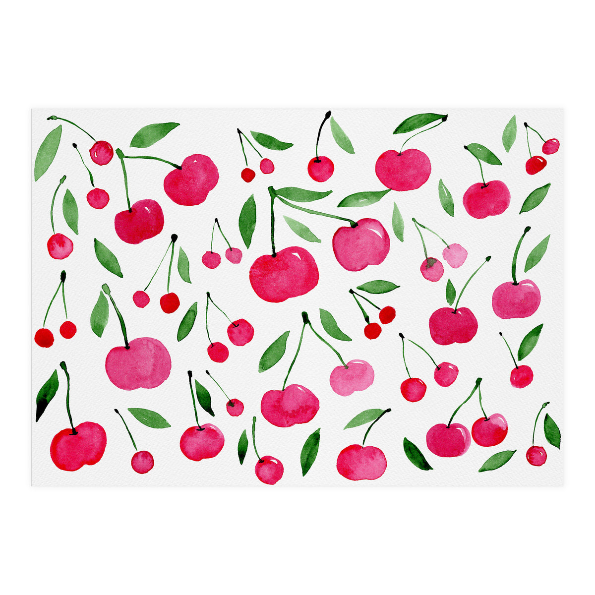 Pink cherry pattern (Print Only)