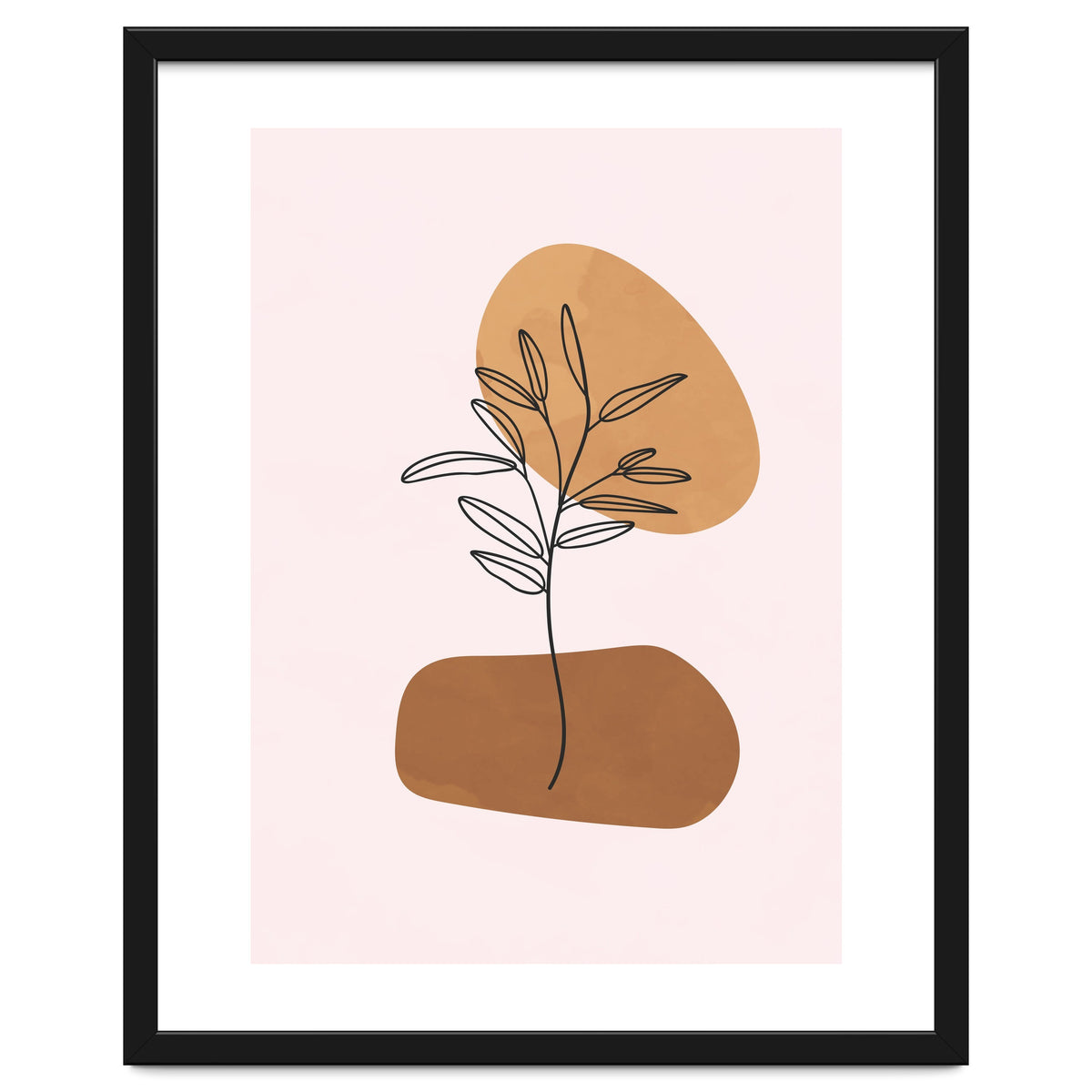 Minimalist Scandinavian Abstract Geometric Art