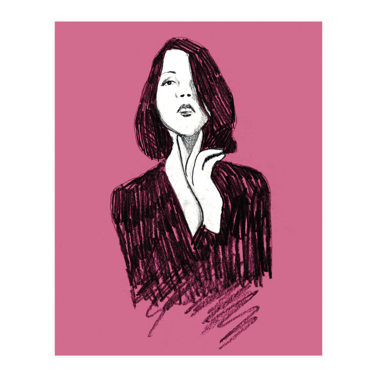 Pink mood (Print Only)