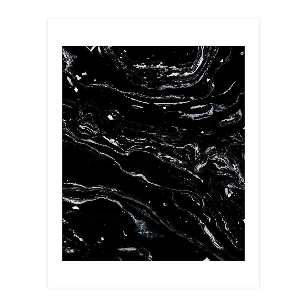 Black Marble Space (Print Only)