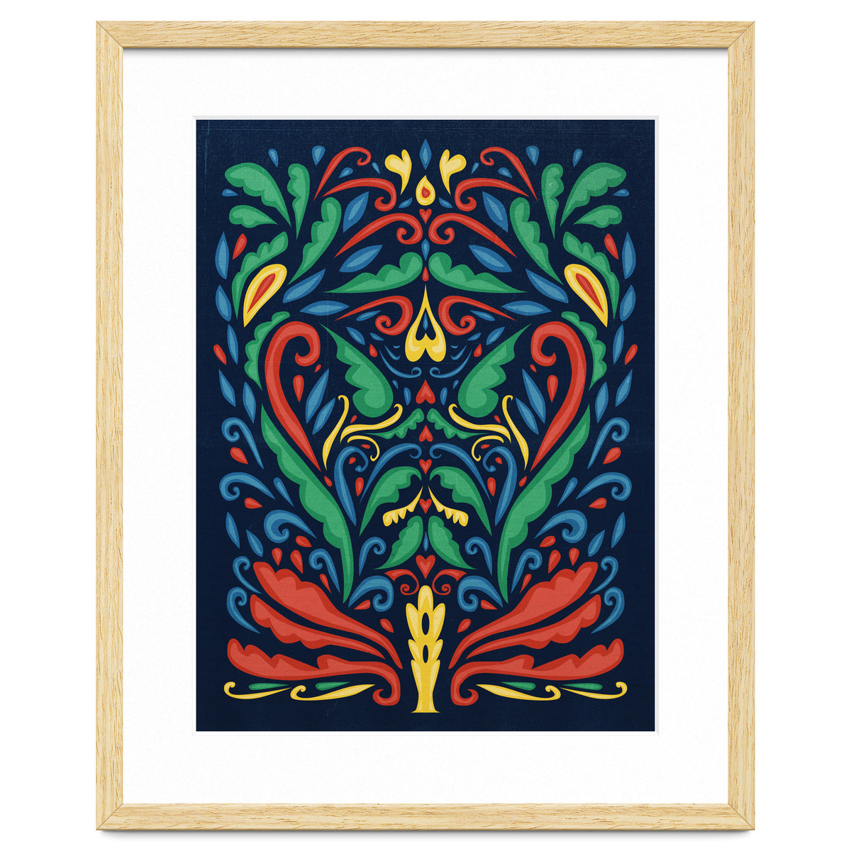 Art Nouveau Folk Art Style