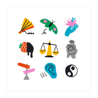 Libra Emoji (Print Only)