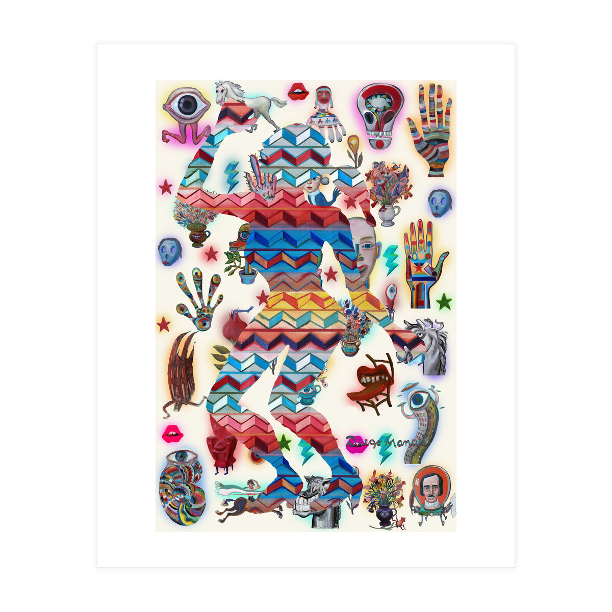 Dance Girl B 49 (Print Only)