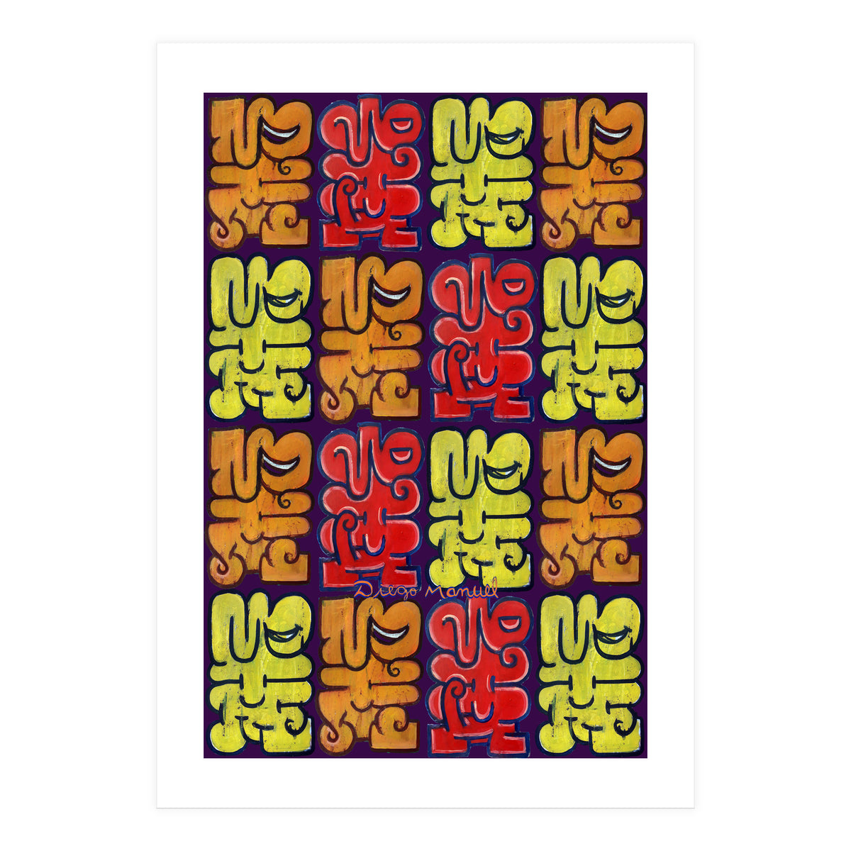 Garffiti 23 29 33 Tapiz C (Print Only)