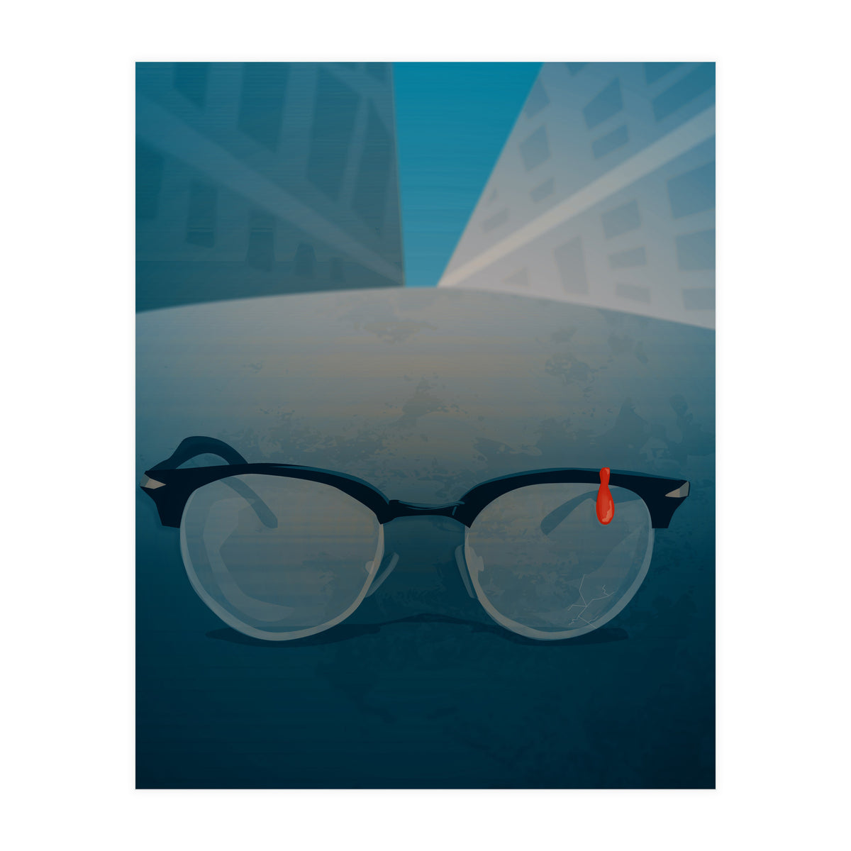 One Single Drop Of Blood (Print Only)