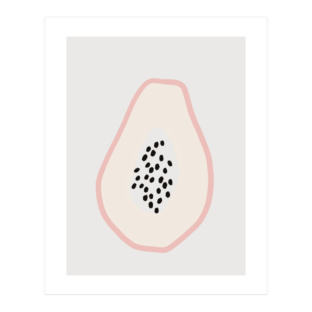 Pink Papaya (Print Only)