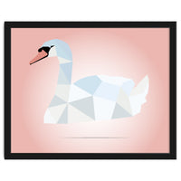 Swan Low Poly Art